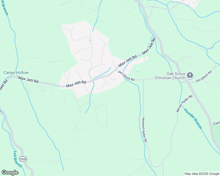 map of restaurants, bars, coffee shops, grocery stores, and more near 122 Margo Drive in Johnson City