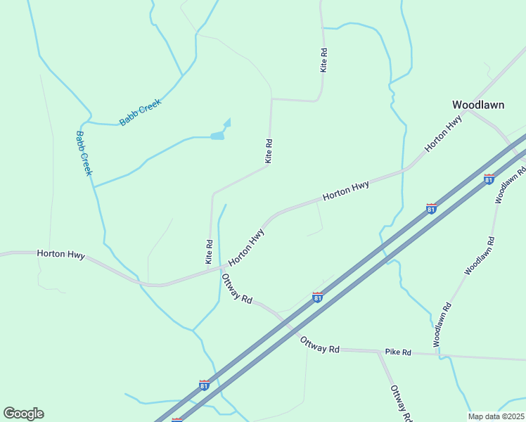 map of restaurants, bars, coffee shops, grocery stores, and more near 2525 Horton Highway in Greeneville