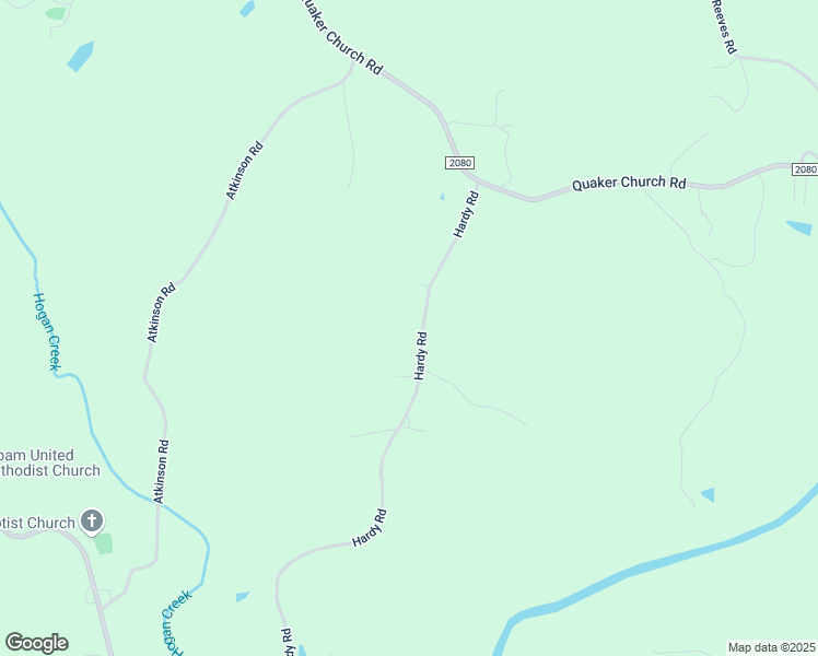 map of restaurants, bars, coffee shops, grocery stores, and more near 284 Hardy Road in Siloam