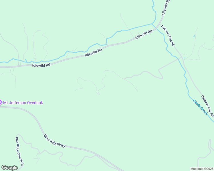 map of restaurants, bars, coffee shops, grocery stores, and more near 1085 Hidden Spring Road in West Jefferson