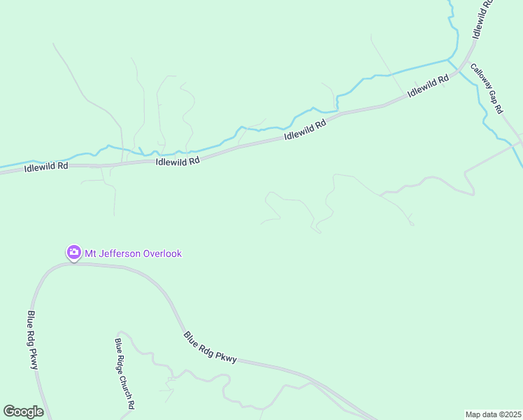 map of restaurants, bars, coffee shops, grocery stores, and more near 1636 Hidden Spring Road in West Jefferson