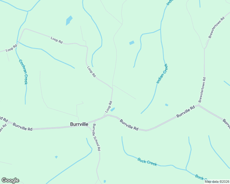 map of restaurants, bars, coffee shops, grocery stores, and more near 104 Ernest Brown Road in Sunbright