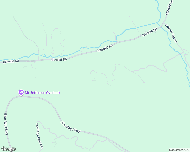 map of restaurants, bars, coffee shops, grocery stores, and more near 1577 Hidden Spring Road in West Jefferson