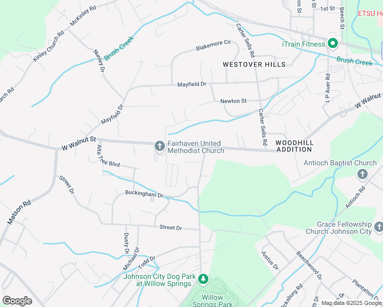 map of restaurants, bars, coffee shops, grocery stores, and more near 3 Mannington Court in Johnson City