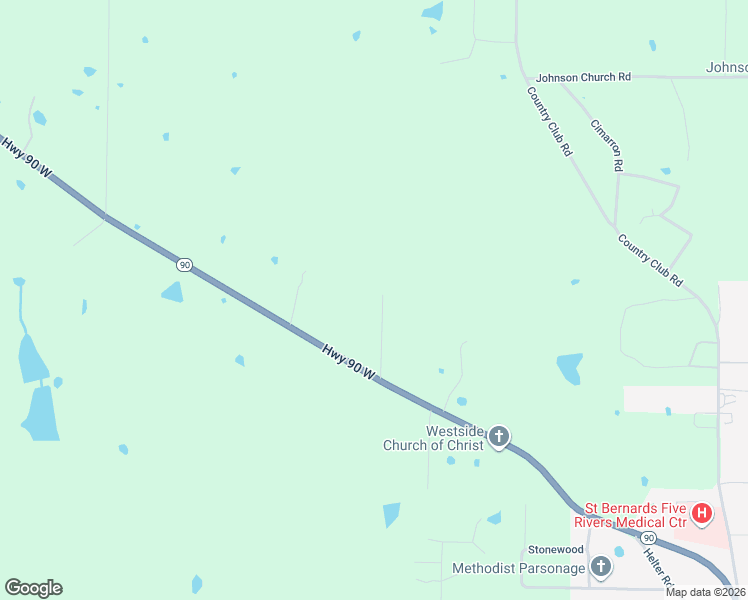 map of restaurants, bars, coffee shops, grocery stores, and more near 180 Edgewood Trail in Pocahontas