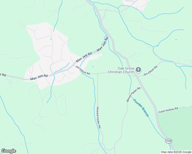 map of restaurants, bars, coffee shops, grocery stores, and more near 526 Jim Elliott Road in Johnson City