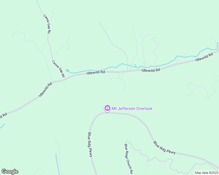 map of restaurants, bars, coffee shops, grocery stores, and more near 180 Waltons Mountain Road in West Jefferson