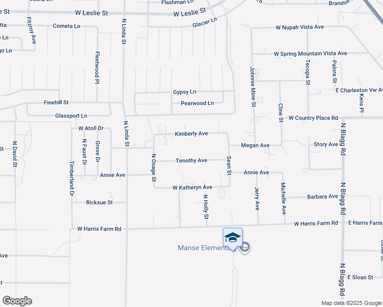 map of restaurants, bars, coffee shops, grocery stores, and more near 730 Timothy Avenue in Pahrump