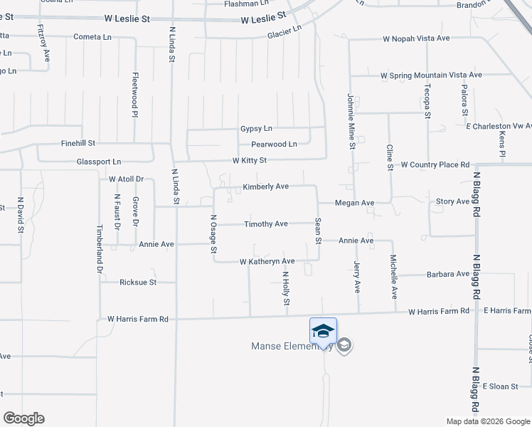 map of restaurants, bars, coffee shops, grocery stores, and more near 730 Timothy Avenue in Pahrump