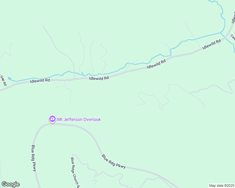 map of restaurants, bars, coffee shops, grocery stores, and more near 1419 Idlewild Road in West Jefferson