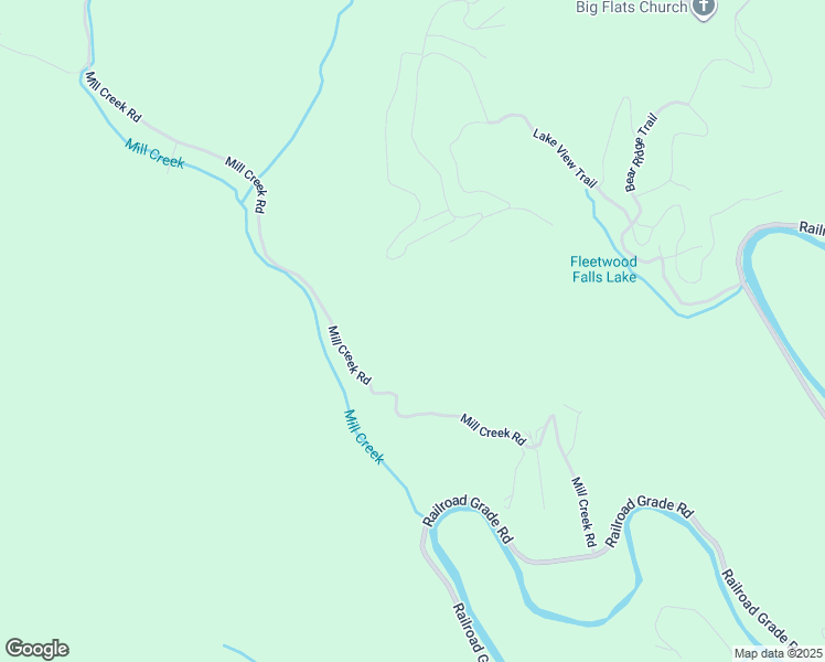 map of restaurants, bars, coffee shops, grocery stores, and more near Mill Creek Road in Fleetwood
