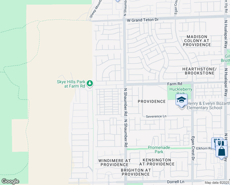 map of restaurants, bars, coffee shops, grocery stores, and more near 10719 Azure Ocean Avenue in Las Vegas