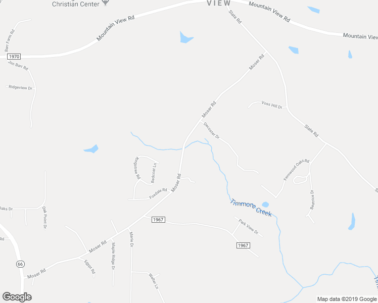 map of restaurants, bars, coffee shops, grocery stores, and more near 496 Moser Road in King