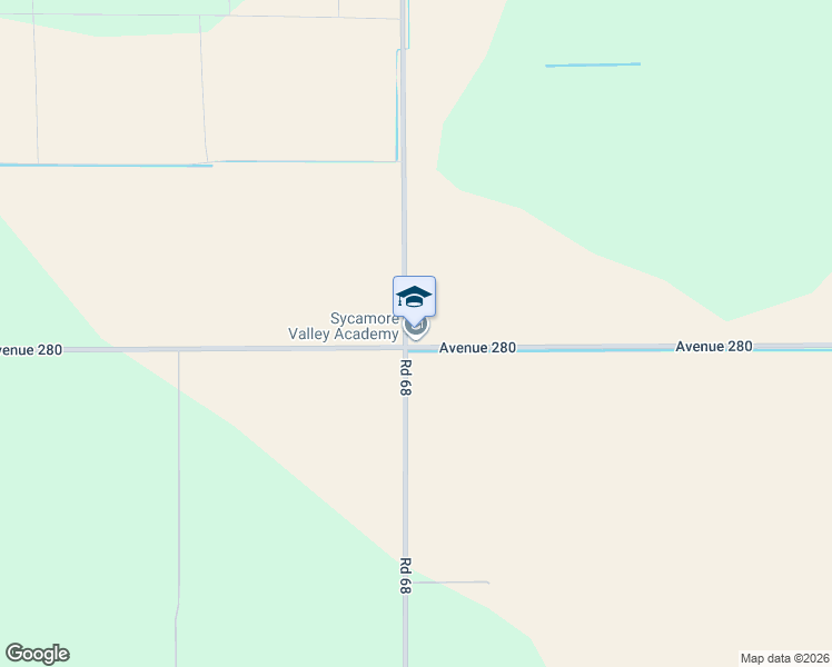 map of restaurants, bars, coffee shops, grocery stores, and more near 6832 Avenue 280 in Visalia