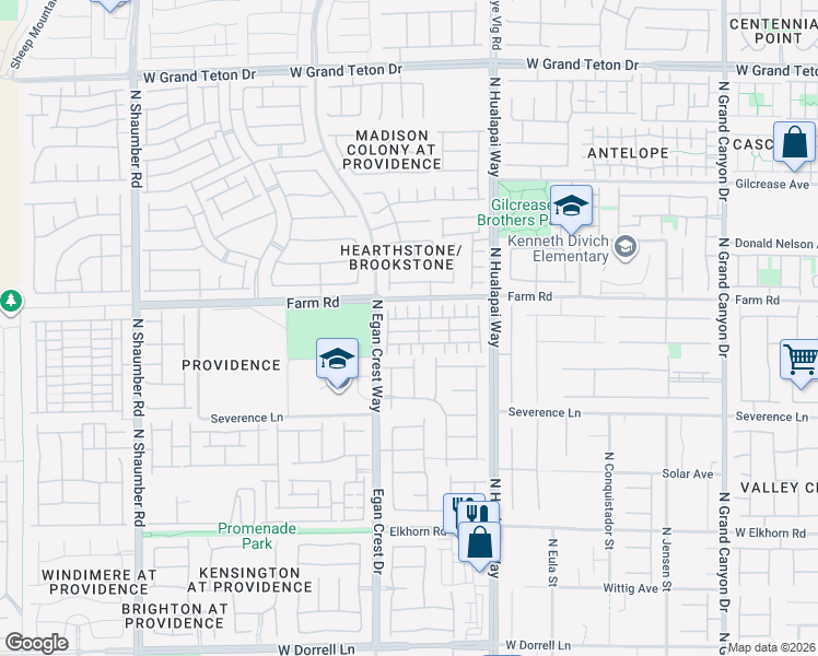 map of restaurants, bars, coffee shops, grocery stores, and more near 10228 Yarmouth Sea Court in Las Vegas