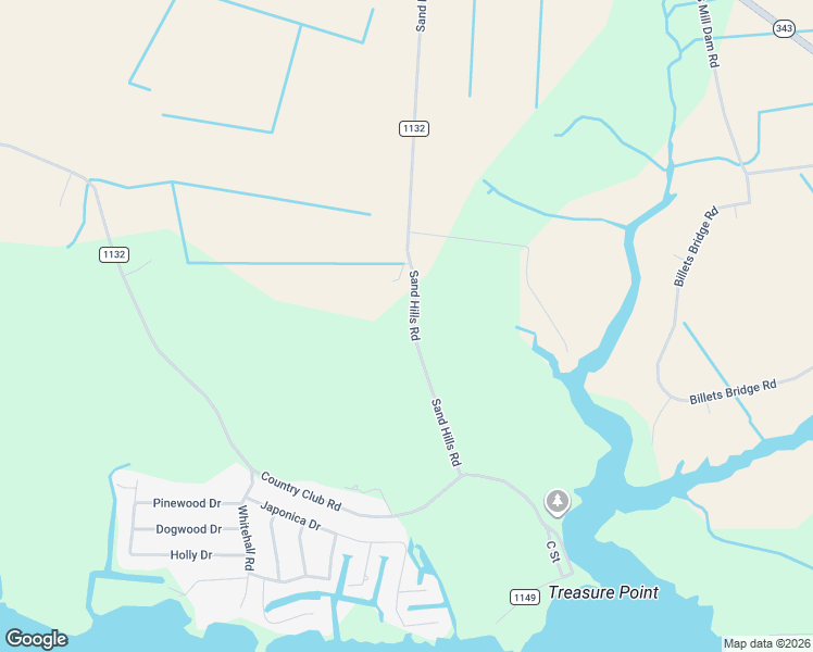 map of restaurants, bars, coffee shops, grocery stores, and more near 180 State Road 1132 in Camden