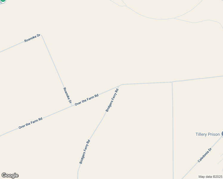 map of restaurants, bars, coffee shops, grocery stores, and more near 100 Bridgers Ferry Road in Halifax
