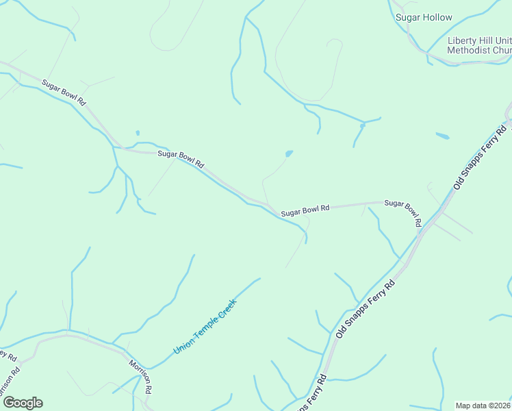 map of restaurants, bars, coffee shops, grocery stores, and more near 1320 Sugar Bowl Road in Chuckey