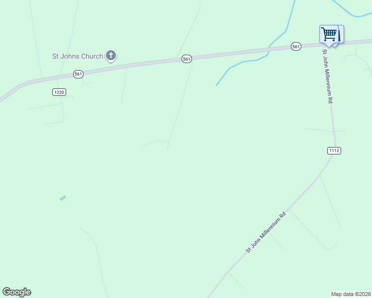 map of restaurants, bars, coffee shops, grocery stores, and more near 1144 North Carolina 561 in Aulander