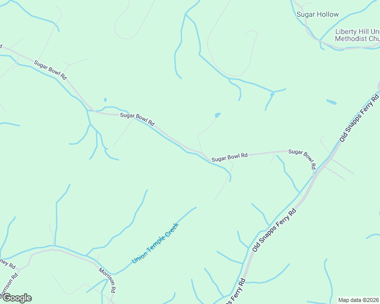 map of restaurants, bars, coffee shops, grocery stores, and more near 1320 Sugar Bowl Road in Chuckey
