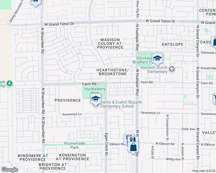 map of restaurants, bars, coffee shops, grocery stores, and more near 7563 Edgartown Harbor Street in Las Vegas