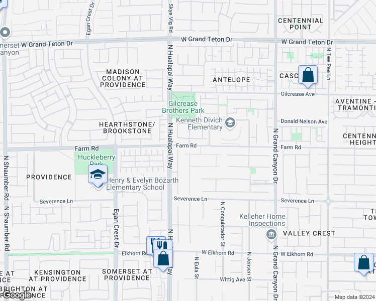 map of restaurants, bars, coffee shops, grocery stores, and more near 10010 Savannah Marie Avenue in Las Vegas