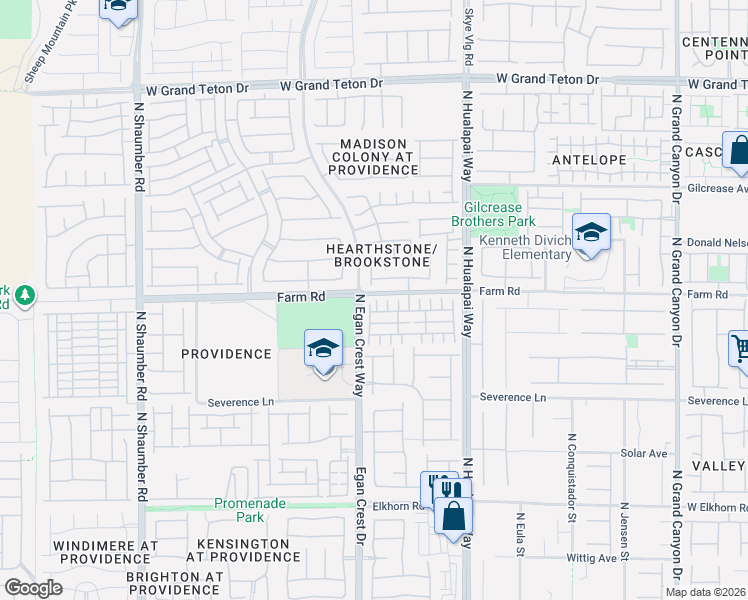 map of restaurants, bars, coffee shops, grocery stores, and more near 10236 Elias Child Court in Las Vegas