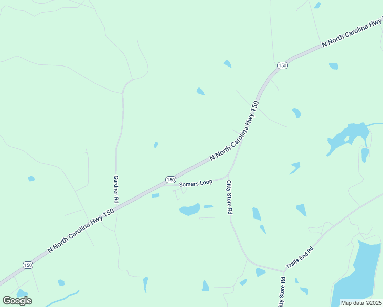 map of restaurants, bars, coffee shops, grocery stores, and more near 2946 North North Carolina Highway 150 in Reidsville