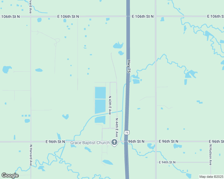 map of restaurants, bars, coffee shops, grocery stores, and more near 9929 North 43th East Avenue in Sperry