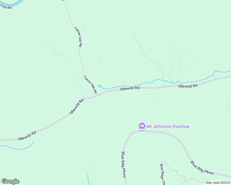 map of restaurants, bars, coffee shops, grocery stores, and more near 2041 Idlewild Road in West Jefferson