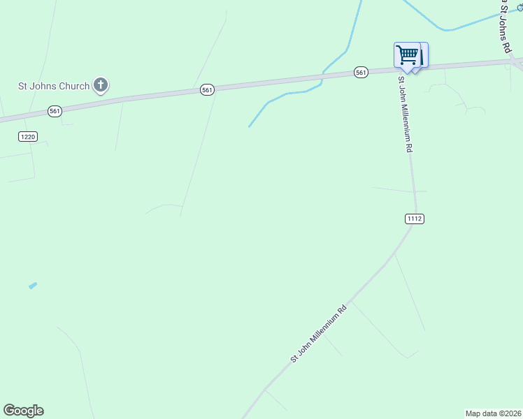 map of restaurants, bars, coffee shops, grocery stores, and more near 1144 North Carolina 561 in Aulander