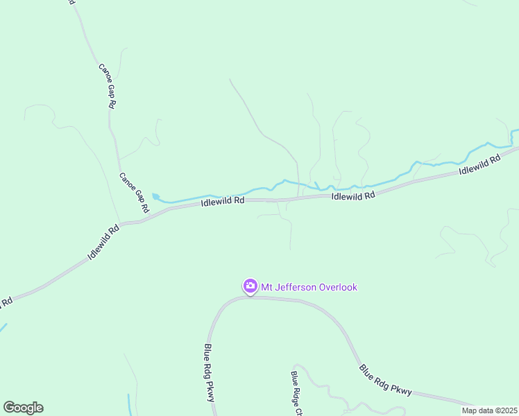 map of restaurants, bars, coffee shops, grocery stores, and more near 1809 Idlewild Road in West Jefferson