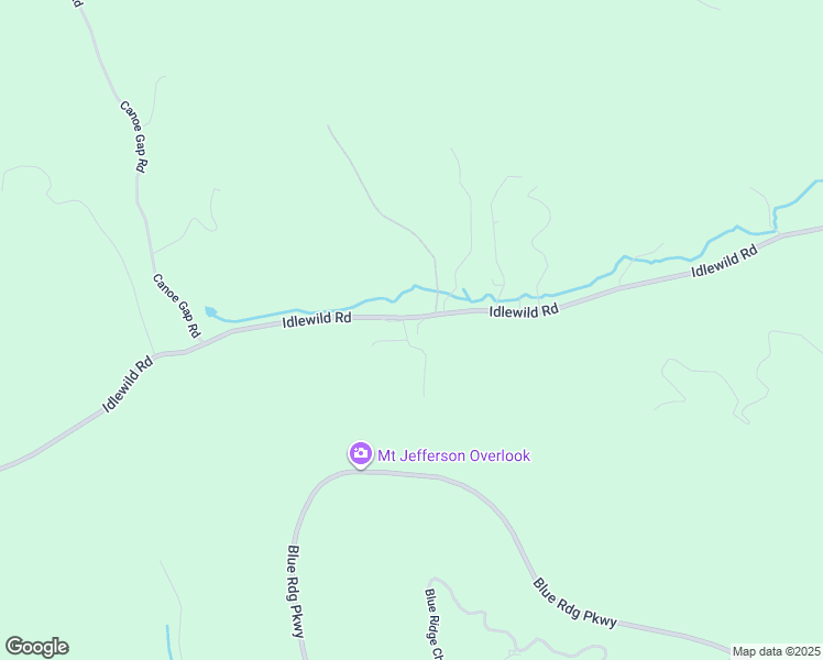 map of restaurants, bars, coffee shops, grocery stores, and more near 165 Waltons Mountain Road in West Jefferson