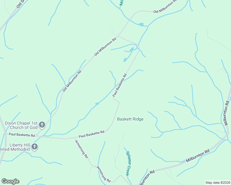 map of restaurants, bars, coffee shops, grocery stores, and more near Paul Baskette Road in Limestone