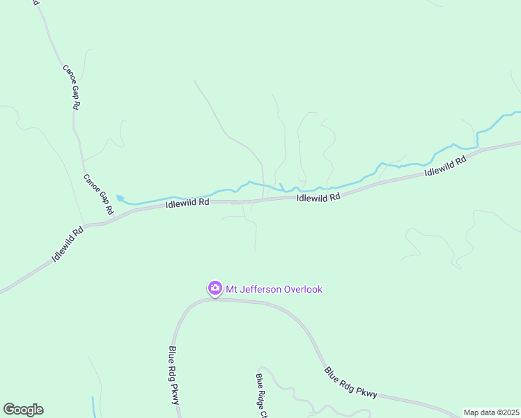 map of restaurants, bars, coffee shops, grocery stores, and more near 1673 Idlewild Road in West Jefferson