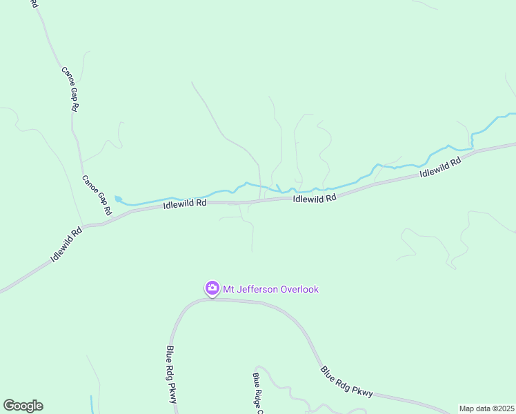 map of restaurants, bars, coffee shops, grocery stores, and more near 1673 Idlewild Road in West Jefferson