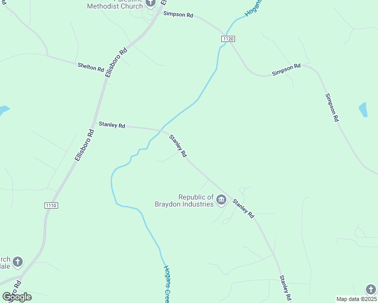 map of restaurants, bars, coffee shops, grocery stores, and more near 353 Stanley Road in Stokesdale