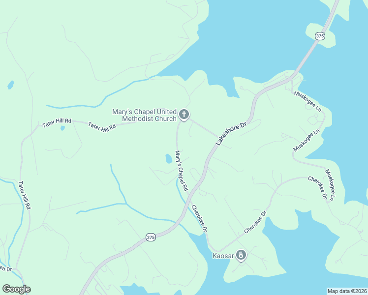 map of restaurants, bars, coffee shops, grocery stores, and more near 306 Mary's Chapel Road in Bean Station