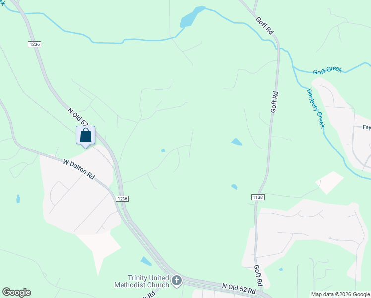 map of restaurants, bars, coffee shops, grocery stores, and more near 203 Mountainview Court in King