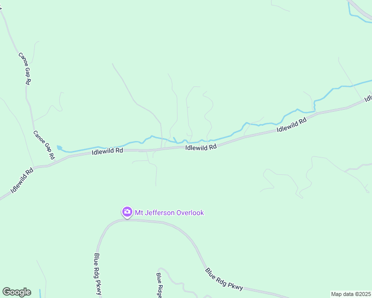 map of restaurants, bars, coffee shops, grocery stores, and more near 1531 Idlewild Road in West Jefferson