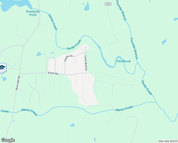 map of restaurants, bars, coffee shops, grocery stores, and more near 703 Finch Road in Henderson