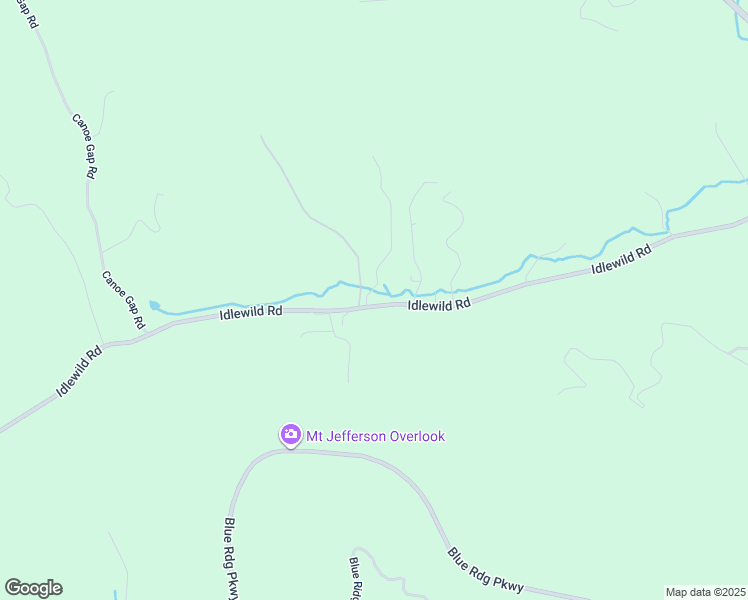 map of restaurants, bars, coffee shops, grocery stores, and more near 1628 Idlewild Road in West Jefferson
