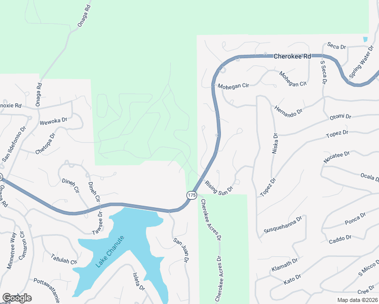 map of restaurants, bars, coffee shops, grocery stores, and more near in Cherokee Village