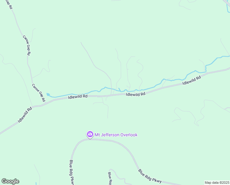 map of restaurants, bars, coffee shops, grocery stores, and more near 1628 Idlewild Road in West Jefferson