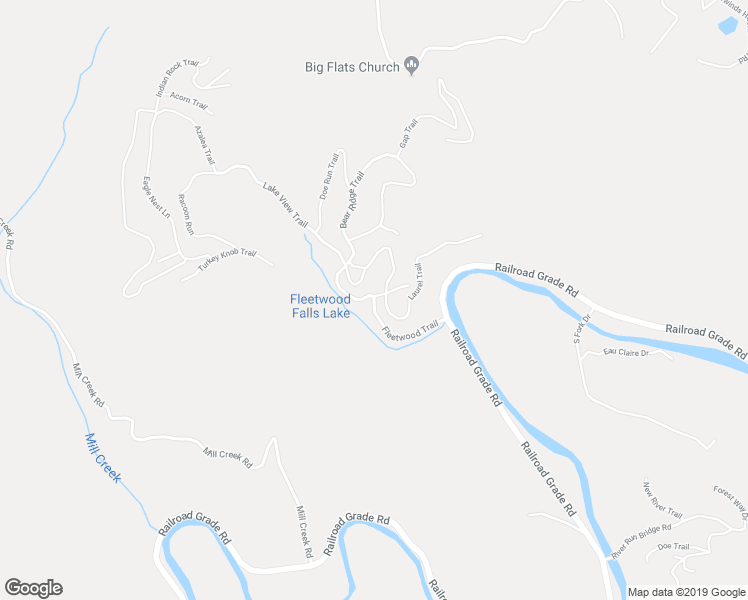 map of restaurants, bars, coffee shops, grocery stores, and more near Fleetwood Trail in Fleetwood