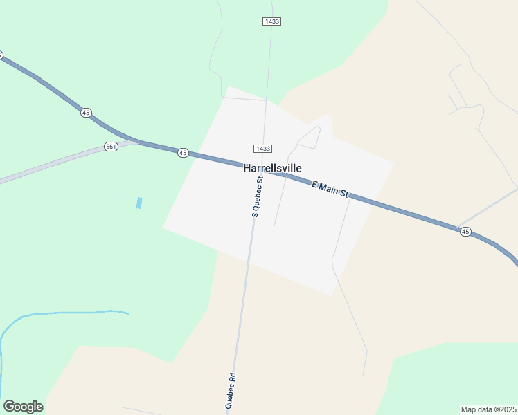 map of restaurants, bars, coffee shops, grocery stores, and more near 111 South Quebec Street in Harrellsville