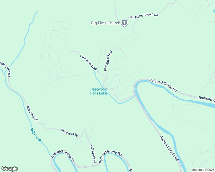 map of restaurants, bars, coffee shops, grocery stores, and more near 417 Lake View Trail in Fleetwood