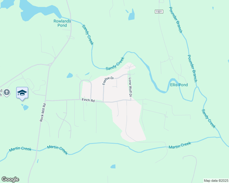 map of restaurants, bars, coffee shops, grocery stores, and more near 5 Finch Road in Henderson