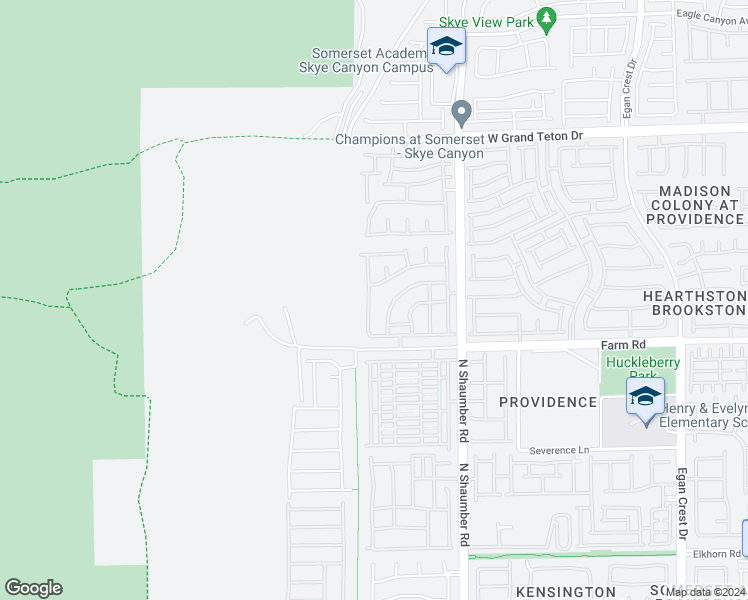 map of restaurants, bars, coffee shops, grocery stores, and more near 7660 Ashby Gate Street in Las Vegas