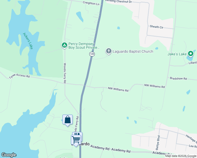 map of restaurants, bars, coffee shops, grocery stores, and more near 118 Cages Ferry Road in Lebanon